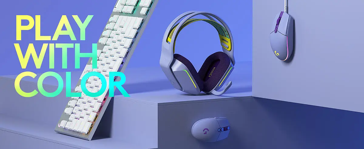 Center G Wireless Gaming - Lilac - Mouse LIGHTSPEED Micro G305 Logitech