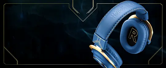 PRO X ゲーミングヘッドセット League of Legends Logitech Pro X Gaming Headset - League Of Legends Edition