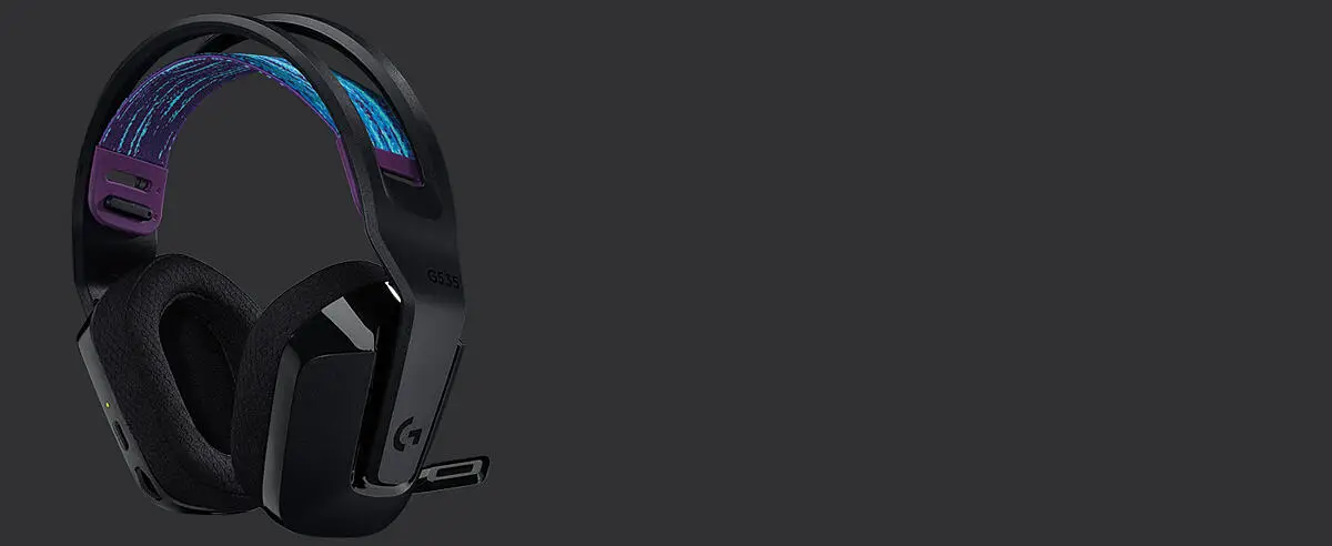 Logitech G535 Lightspeed Wireless Gaming Headset Black