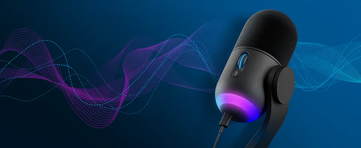 Logitech G Yeti GX Dynamic RGB Gaming Microphone with LIGHTSYNC