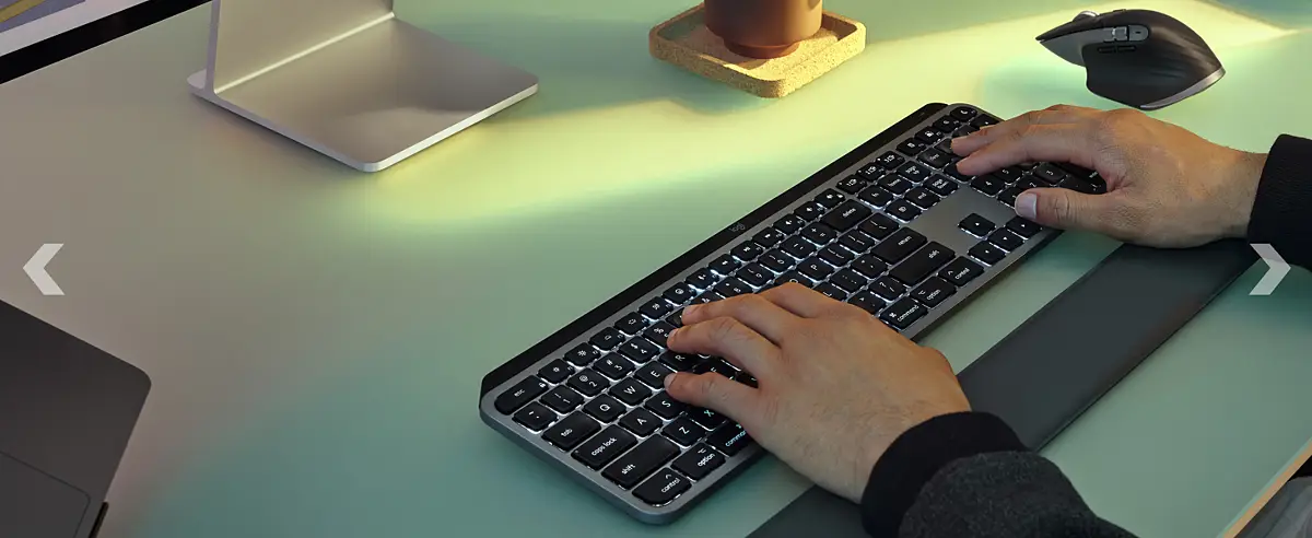 Logitech MX Keys S Mouse and Keyboard Combo Kit - Space Gray