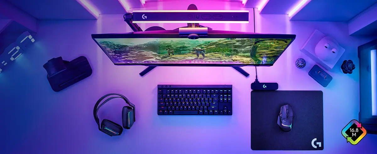 LIGHT UP THE GAME WITH LIGHTSYNC RGB
