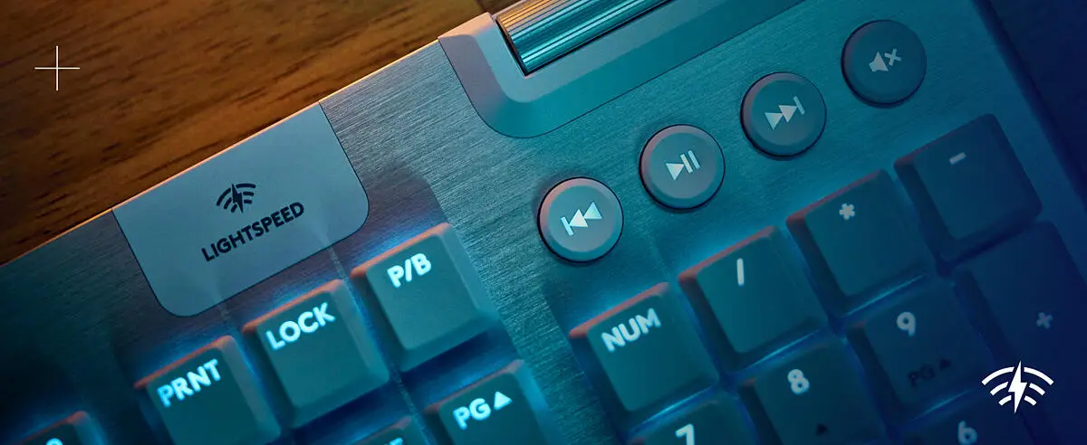 Logitech G915 X Lightspeed Tactile Wireless Gaming Keyboard in Black
