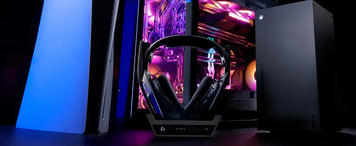 Logitech G Astro A50 Gen5 Wireless Gaming Headset Black; Base