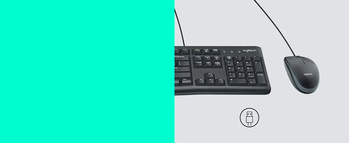 Combo Logitech K120 Teclado Y Mouse Logitech Mk120 Logitech MK120