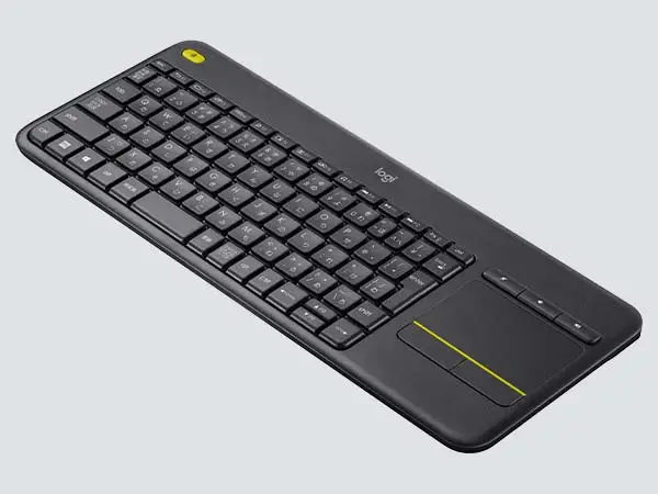 Logitech K400 Plus Wireless Touch Keyboard - Quiet, Flat