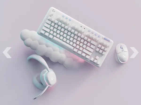 Logitech G735 Wireless Gaming Headset, LIGHTSYNC RGB, Lightspeed