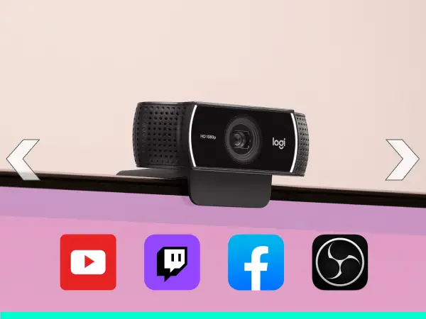 Webカメラ Logicool C922 PRO HD STREAM WEBCAM ロジクールC922 Pro Stream 1080pウェブカメラ + Capture