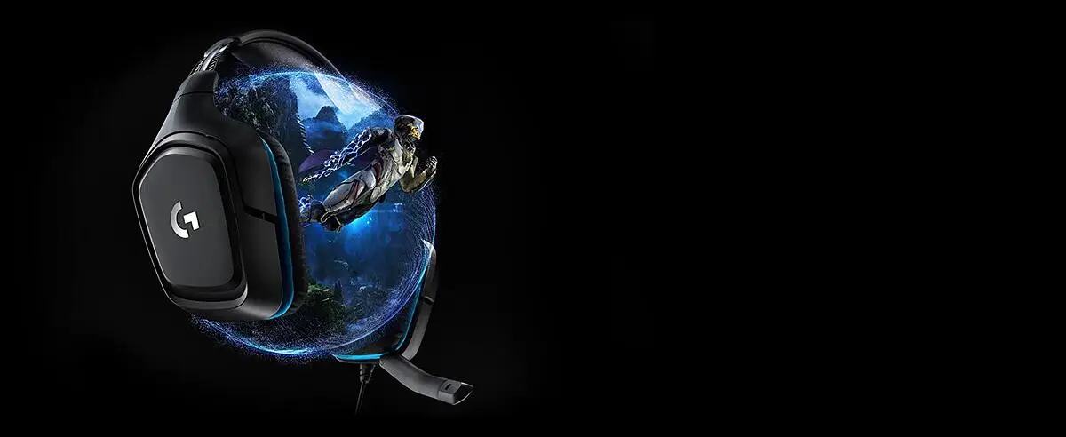 Logitech G G432 Wired Gaming Headset w/ 7.1 Surround Sound