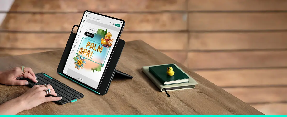 Logitech Flip Folio for iPad Pro 13-inch (M4/M5), iPad Air 13-inch