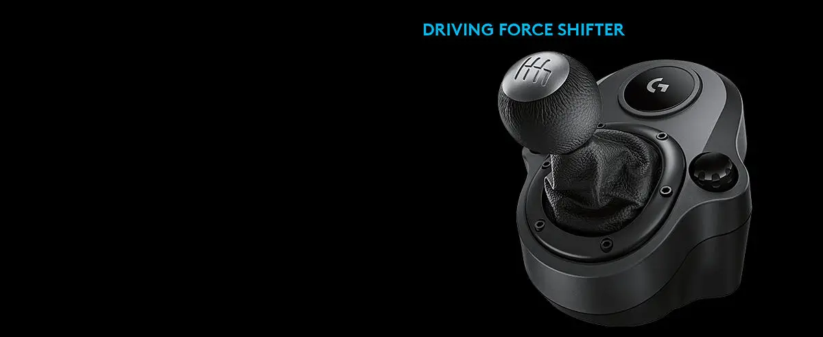 Câmbio Logitech G Driving Force, Compatível Volantes Logitech G923, G29 e  G920, para PS5, PS4, Xbox X, S, Xbox One e PC