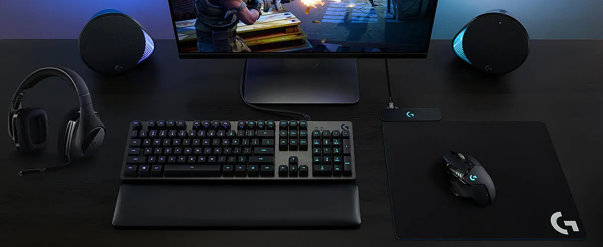 Teclado logitech online g502