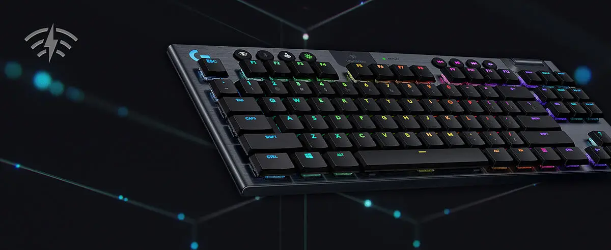  Logitech G502 X Plus Lightspeed Wireless Gaming Mouse + G915  TKL Mechanical Gaming Keyboard (Tactile) - Black : Everything Else