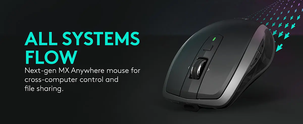 Logitech MX Anywhere 3, Souris Compacte et Puissante- Sans Fil