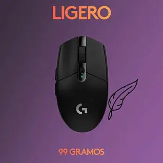 Diseño liviano Logitech G305