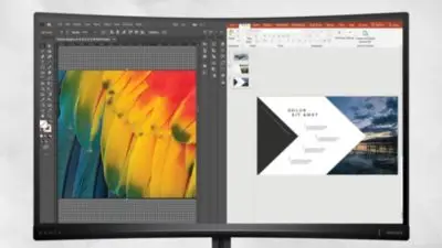 MultiView ermöglicht zwei angeschlossene Geräte und deren Anzeige gleichzeitig