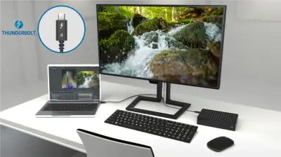 Thunderbolt™ 4-Anschluss: Für blitzschnelle Konnektivität