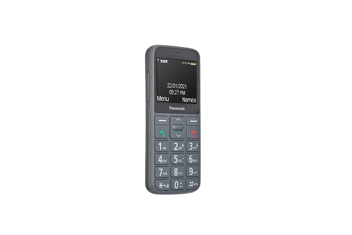 Teléfono móvil fácil de usar KX-TU160