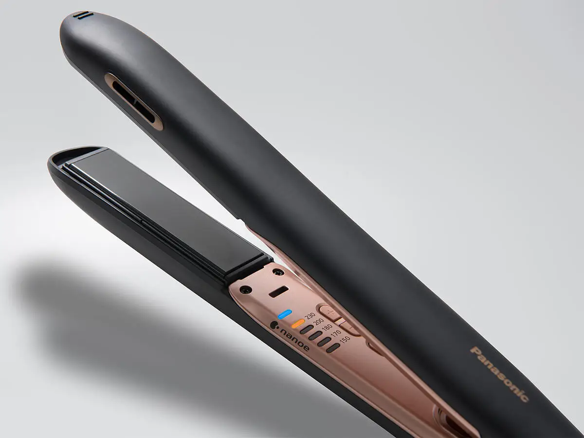 Buy PANASONIC Nanoe EH-HS99-K895 Hair Straightener - Black & Rose