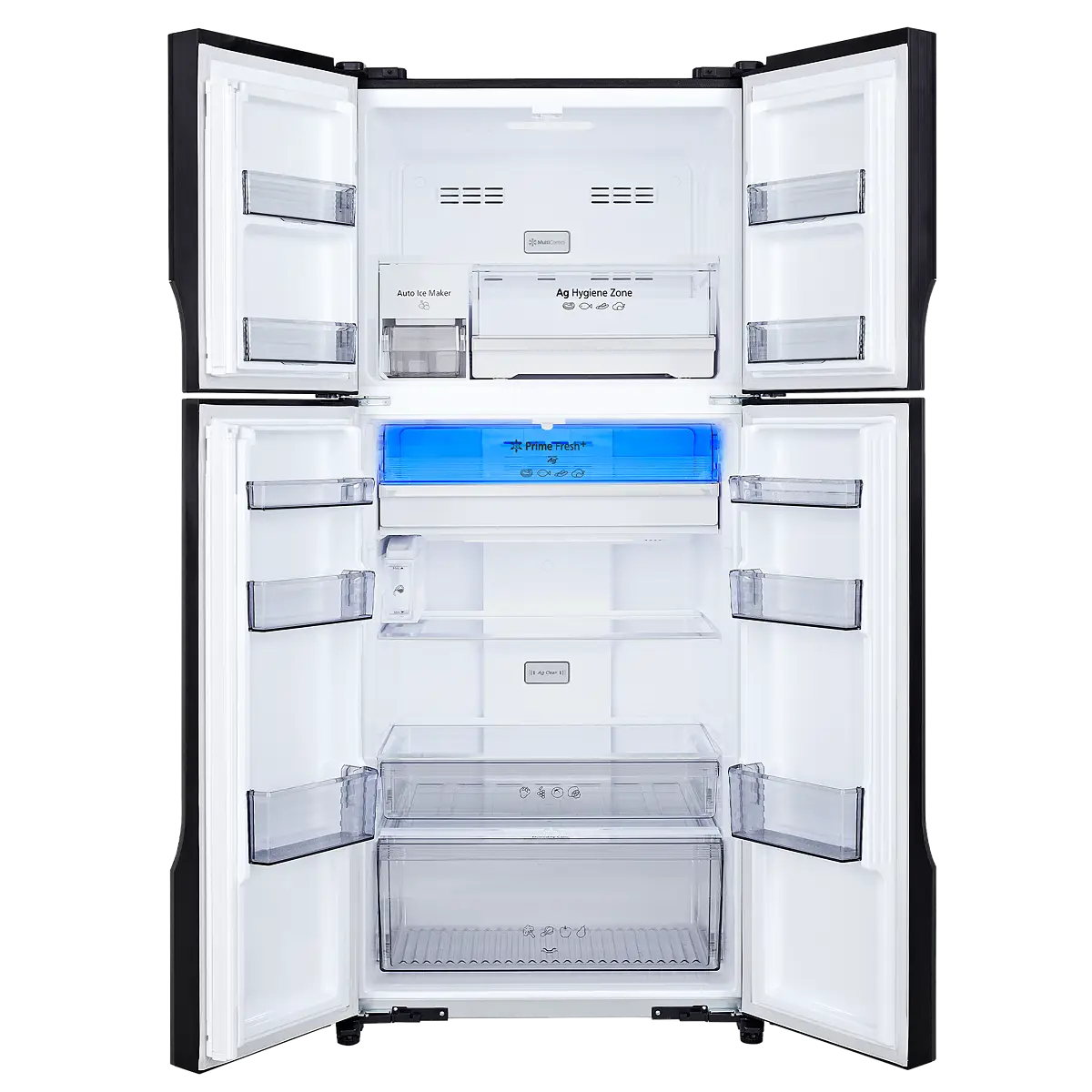 冷蔵庫・冷凍庫 Panasonic Refrigerator Table and Gas Panasonic NR DZ601WGKP Inverter Multi Door Refrigerator