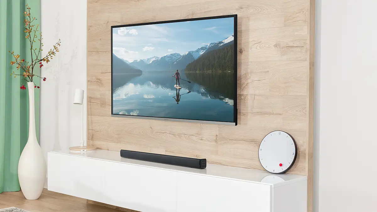 Kit Staffe Da Parete Originali Panasonic Per Soundbar SC-HTB700EBK, Con Viti Di Fissaggio