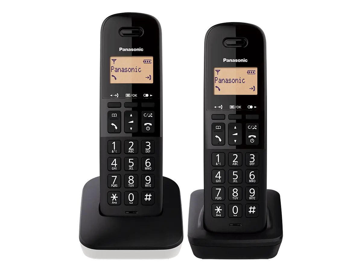 Teléfono inalámbrico dúo Panasonic KX-TGC312SPB Dect · El Corte Inglés