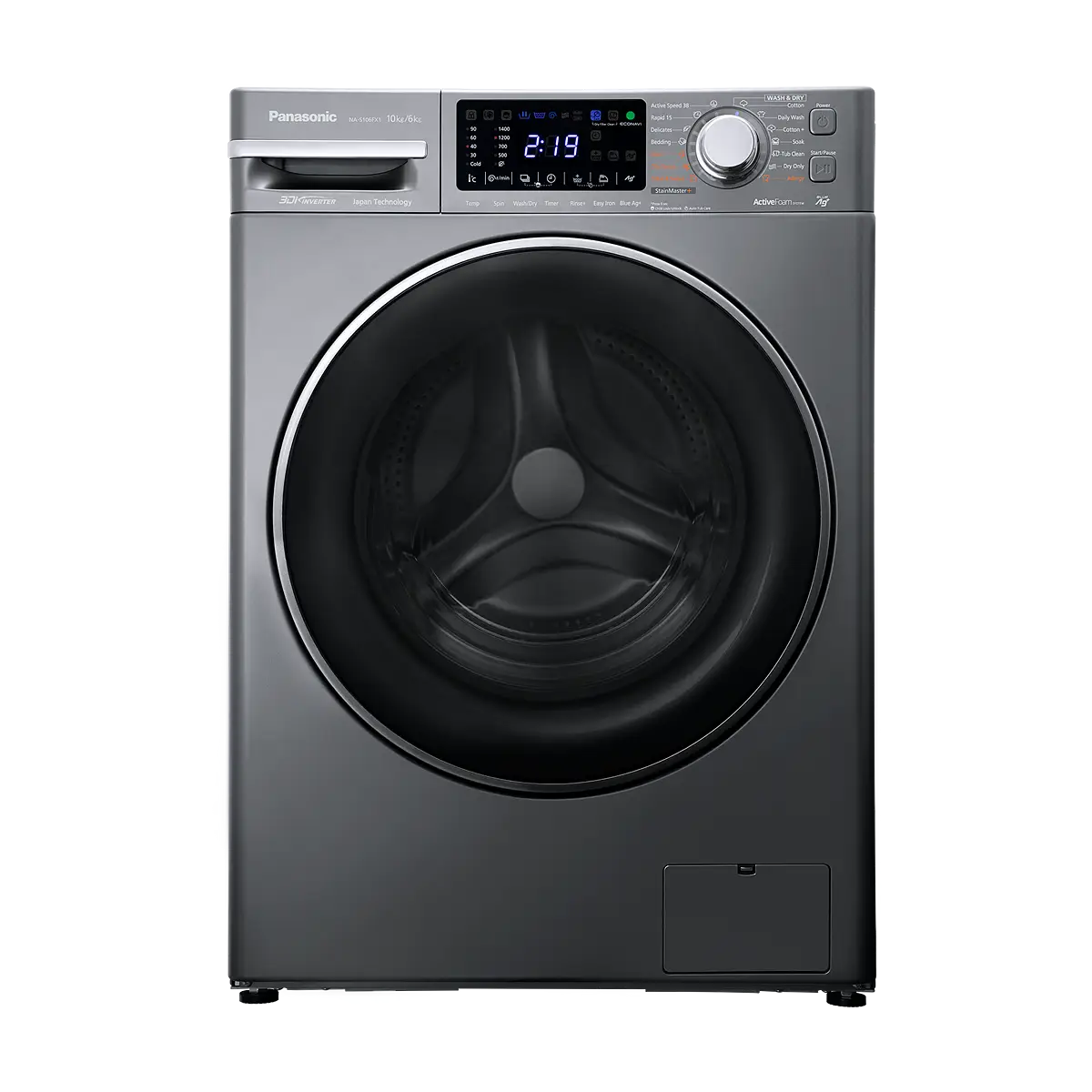 panasonic 10.5 kg washing machine