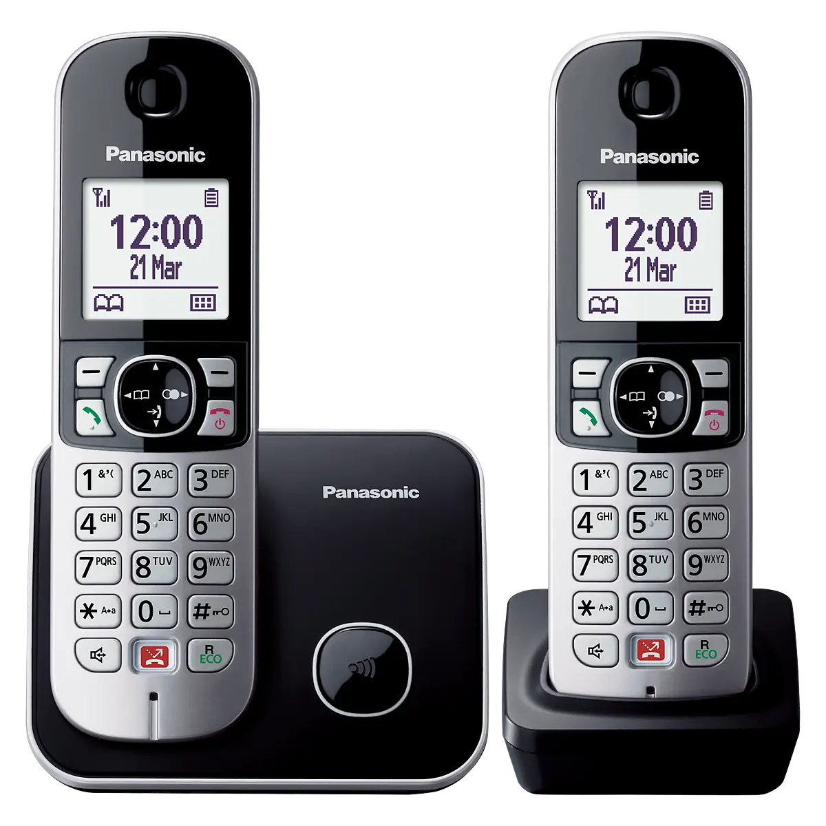 Teléfono Inalámbrico - Panasonic KX-TGA685EXB Negro Manos libres