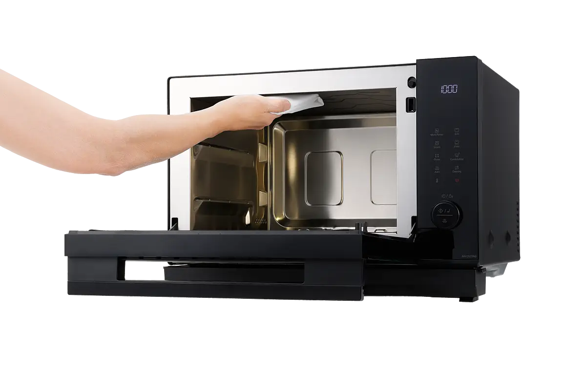Panasonic NNDS59NBBPQ 27L Combi Microwave - Black | HBH Woolacotts