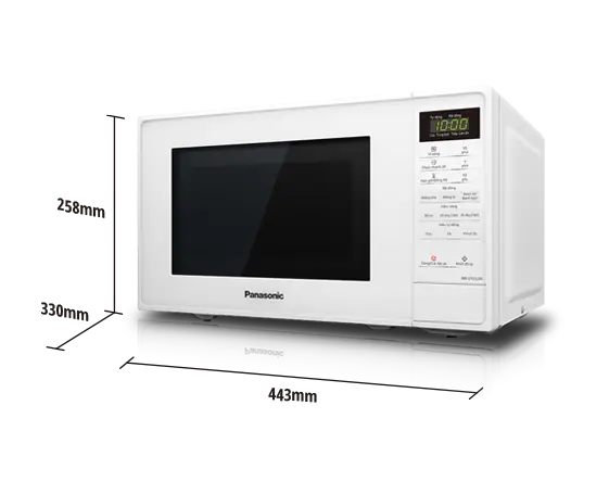 Microondas Panasonic Nn-st253wrue 20 Litros Blanco