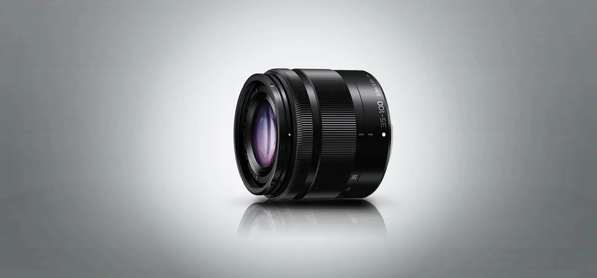 LUMIX G Vario Micro 4/3 Camera 35-100mm Lens H-FS35100E-K