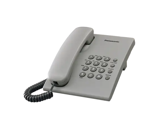 TELEFONO FIJO PANASONIC KX-TS500 BLANCO