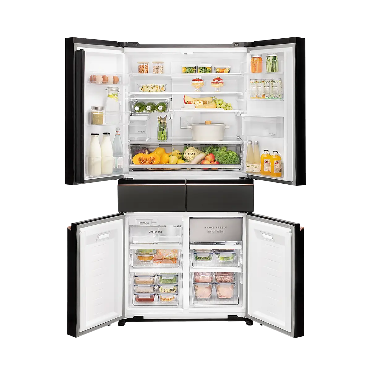 冷蔵庫・冷凍庫 Panasonic Refrigerator Table and Gas NR-WY720ZMMP 25.7CUFT PANASONIC MULTI DOOR INV REF