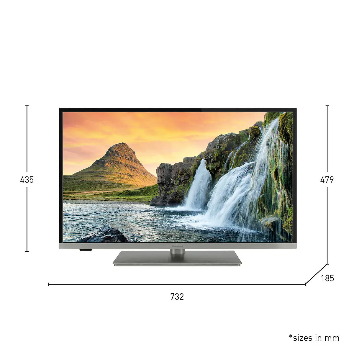 Panasonic MS Series 80 cm (32 inch) HD LED Smart Google TV with Dolby  Digital Audio