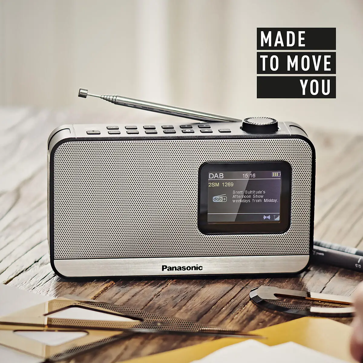 Radio portátil Panasonic RF-D15EG-K, FM/DAB+, Bluetooth · Panasonic · El  Corte Inglés