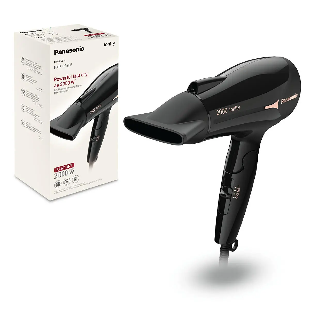 Panasonic EH-NE66-K605 Hair Dryer|Harvey Norman | Harvey Norman