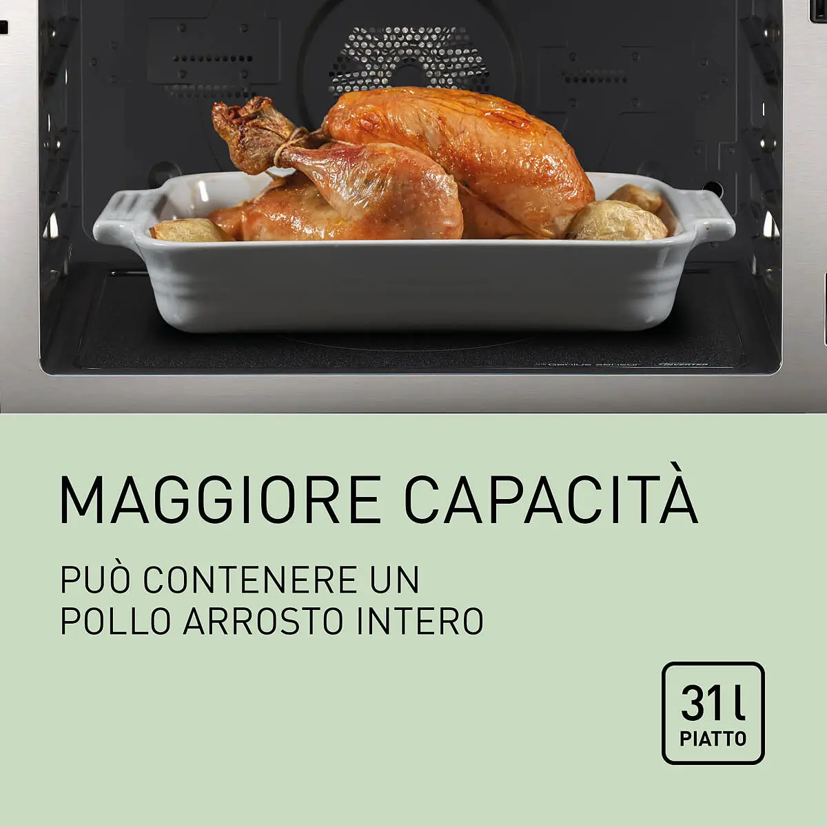 Panasonic CS88: il forno microonde amante del vapore