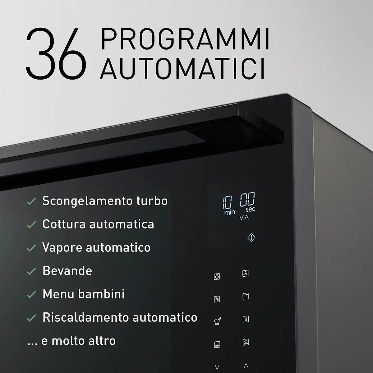 Panasonic CS88: il forno microonde amante del vapore