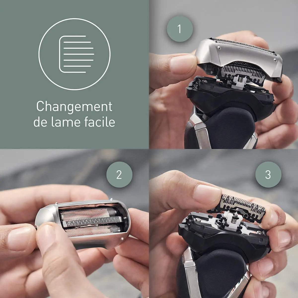 2 Têtes De Rasoir Internes (lames) Pour Panasonic ES-RT53, RT77, RT47, RT48 - Pièce De Rechange Neuve