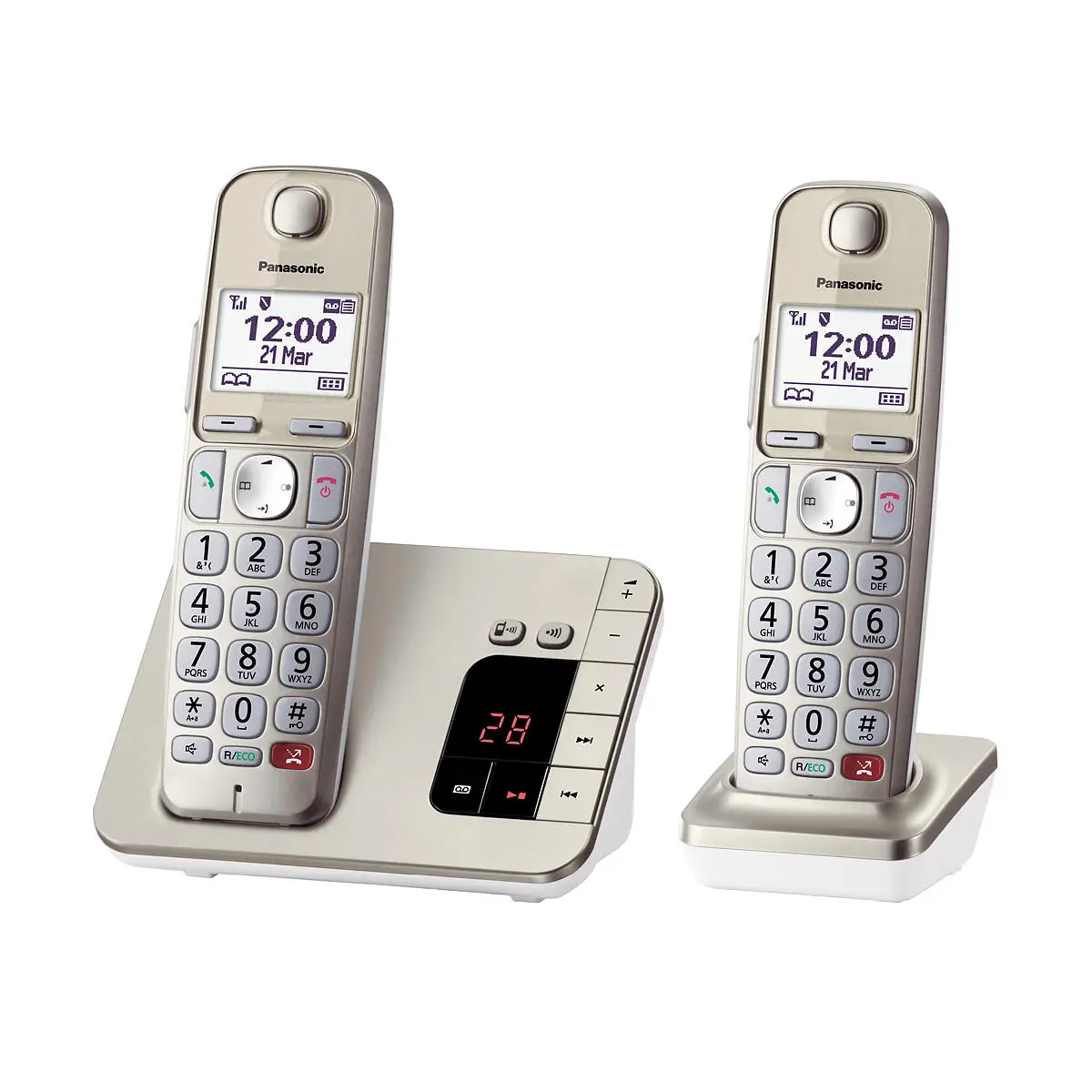 Schnurloses Digitaltelefon mit Anrufbeantworter KX-TGE262