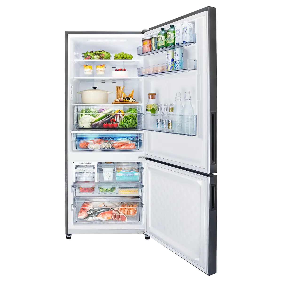 PANASONIC NR-BX471WGWS 405L 2-DOOR FRIDGE – Mega Discount Store