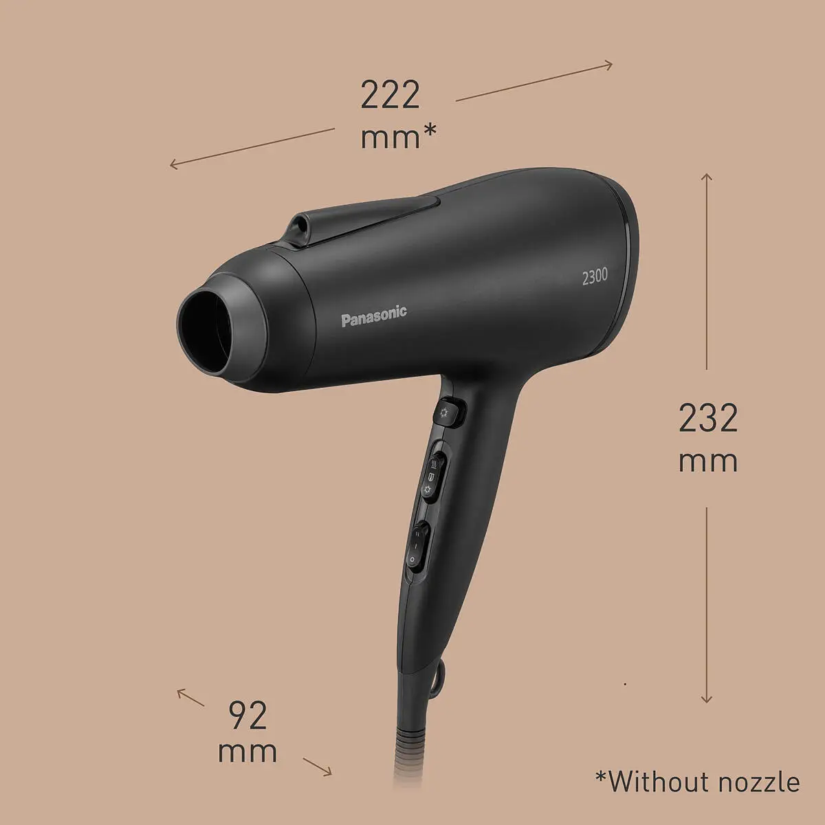 2300W Fast Dry Hair Dryer EH-NE85-K895 | Panasonic Store UK