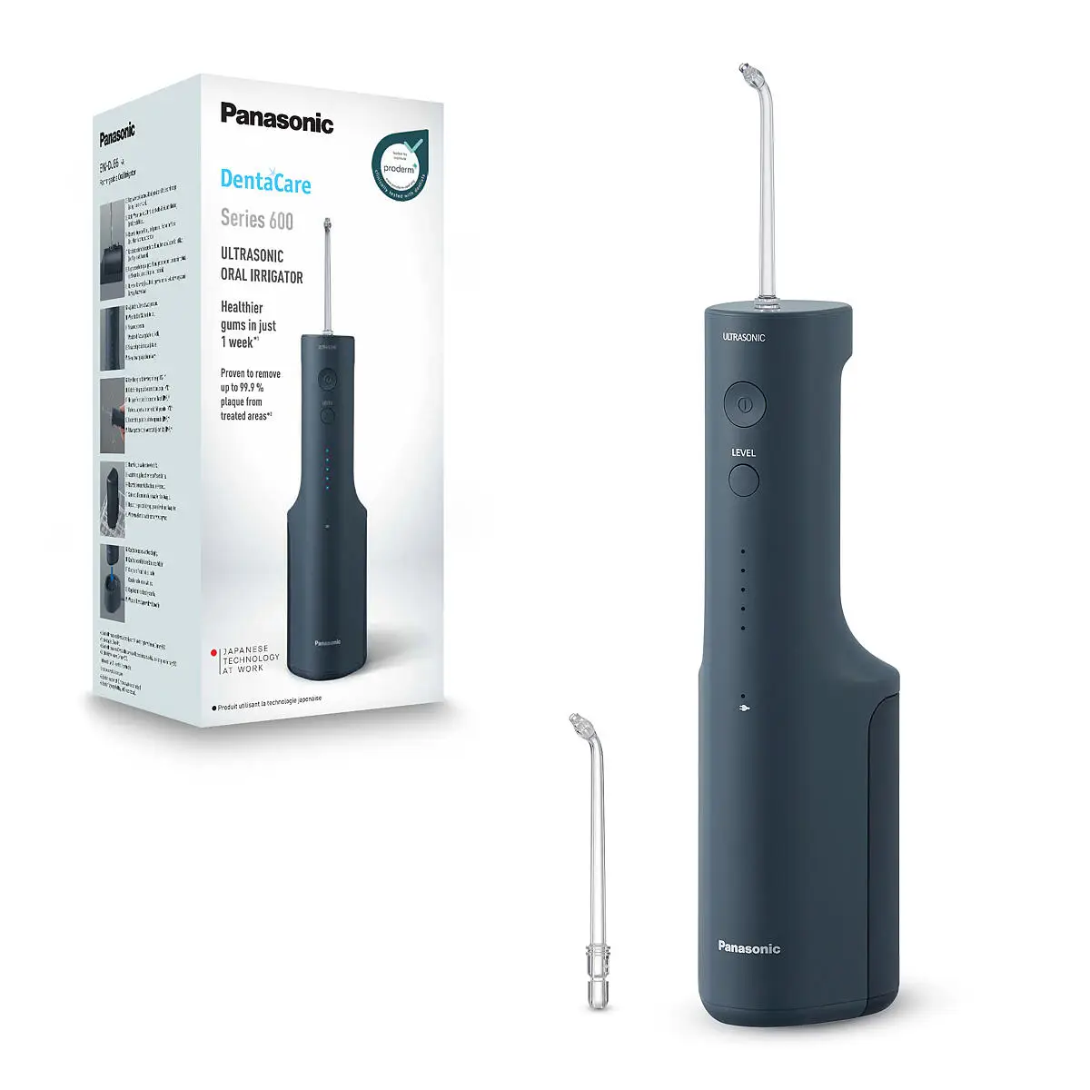 Irigator bucal PANASONIC Ultrasonic EW-DJ66-A303, 5 viteze, 2