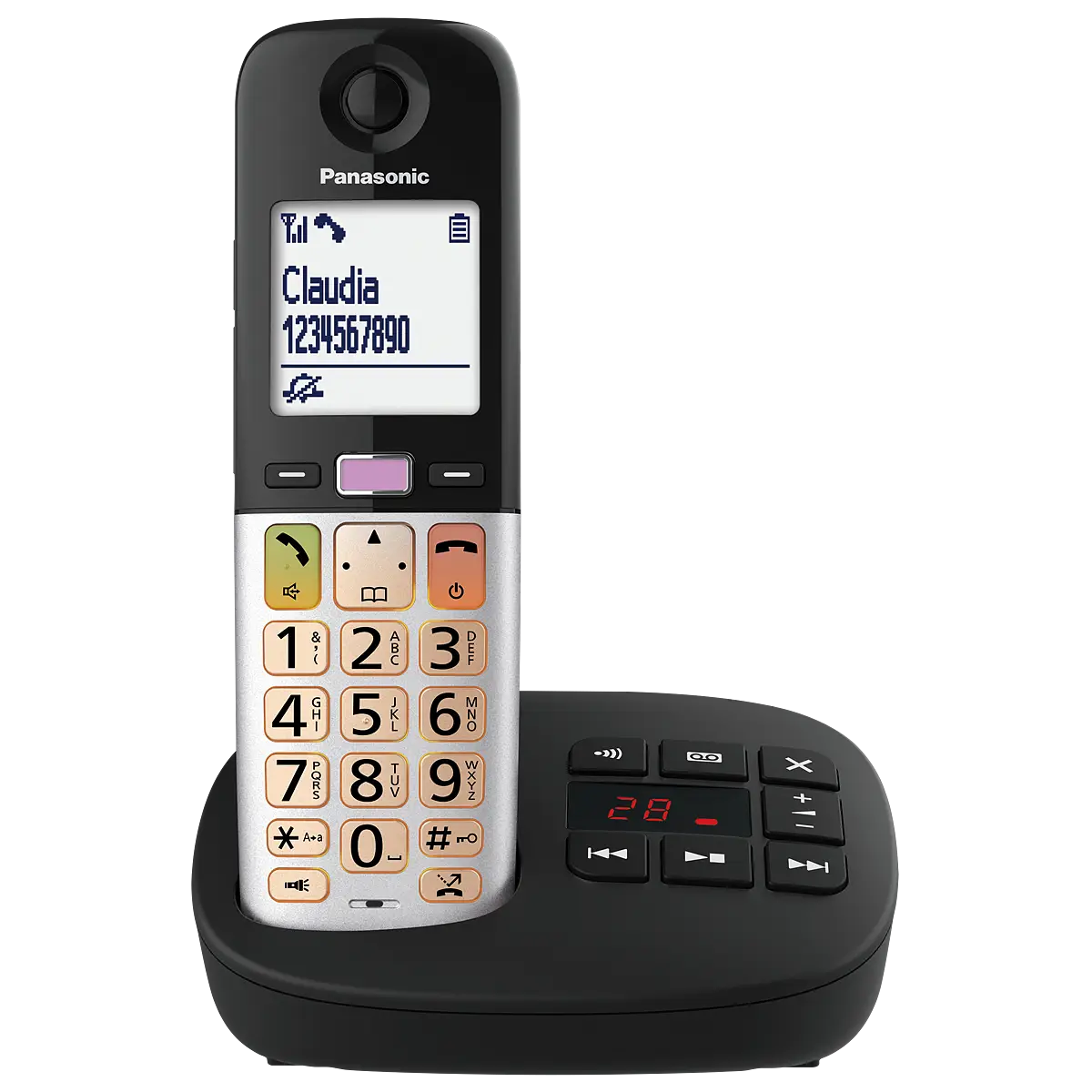 Panasonic KX-TGD320 Candy-Bar Telefon - Französische Version