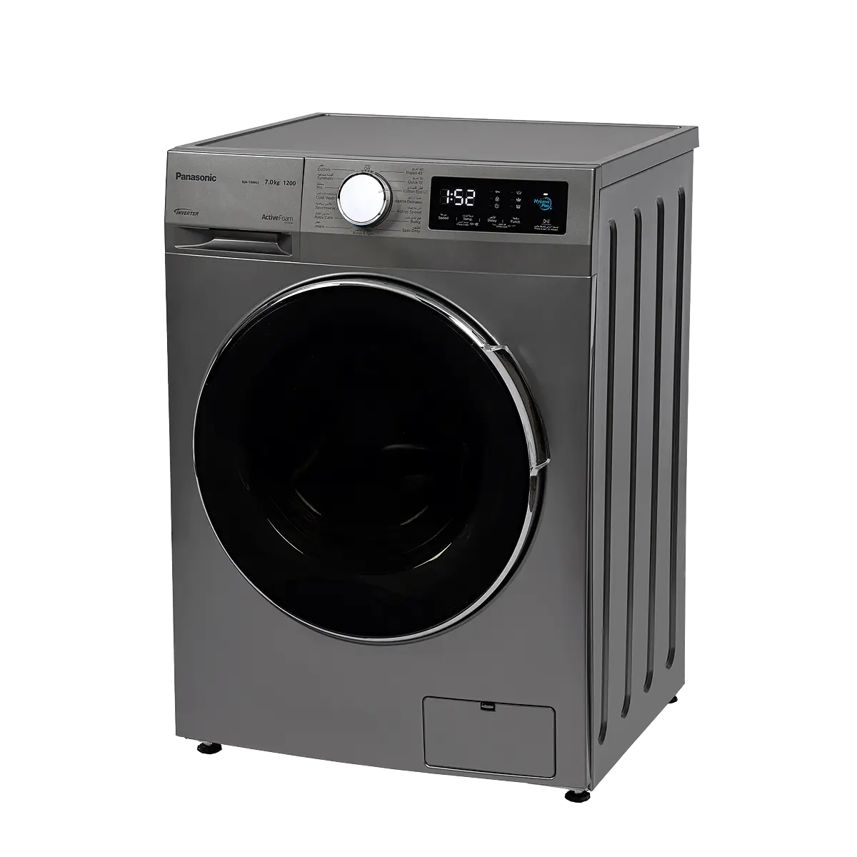 Panasonic ,Front Load ,Washing Machine ,7kg ,Silver, NA-14MG1LSA
