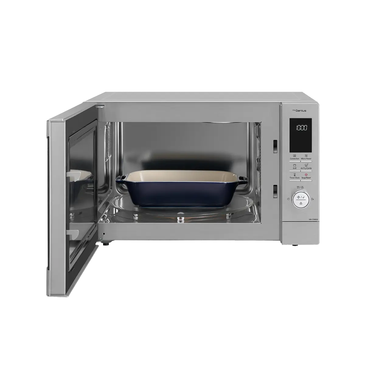Panasonic 34L 4-in-1 Air Fry Convection Microwave Oven - Silver