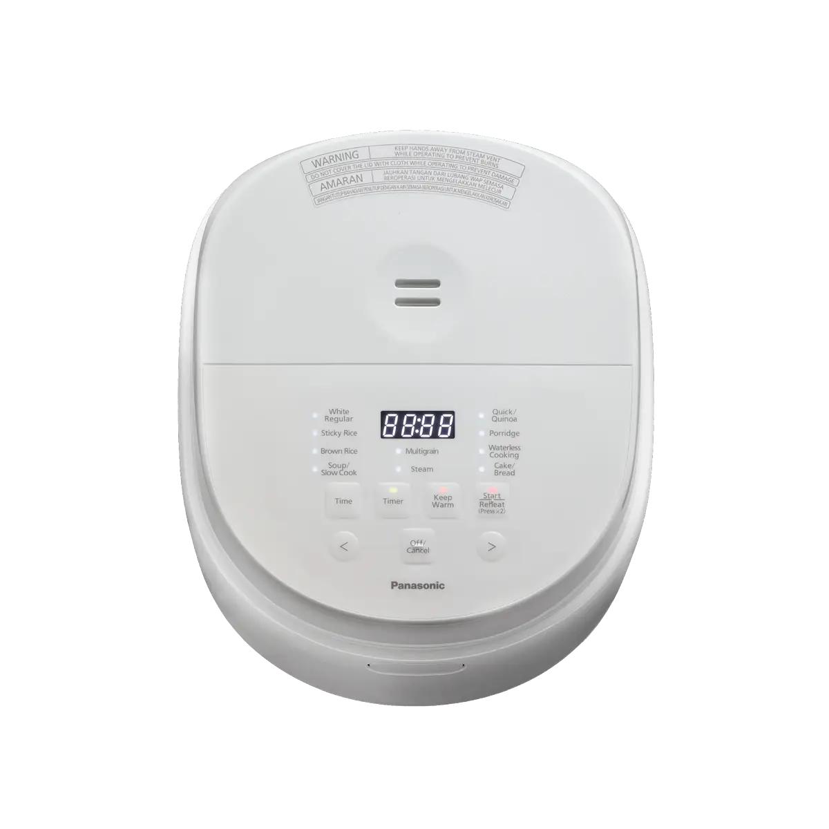 Panasonic 1.8L Microcomputer Rice Cooker - White (SR-DL184WSH