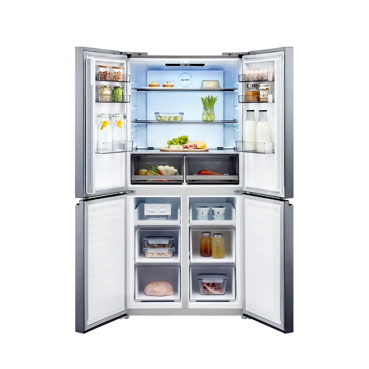 Panasonic 503L Multi-Door Refrigerator - Cark Grey (NR-XC541CUHS