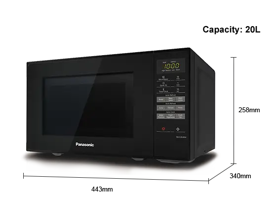 Panasonic 20l microwave deals oven