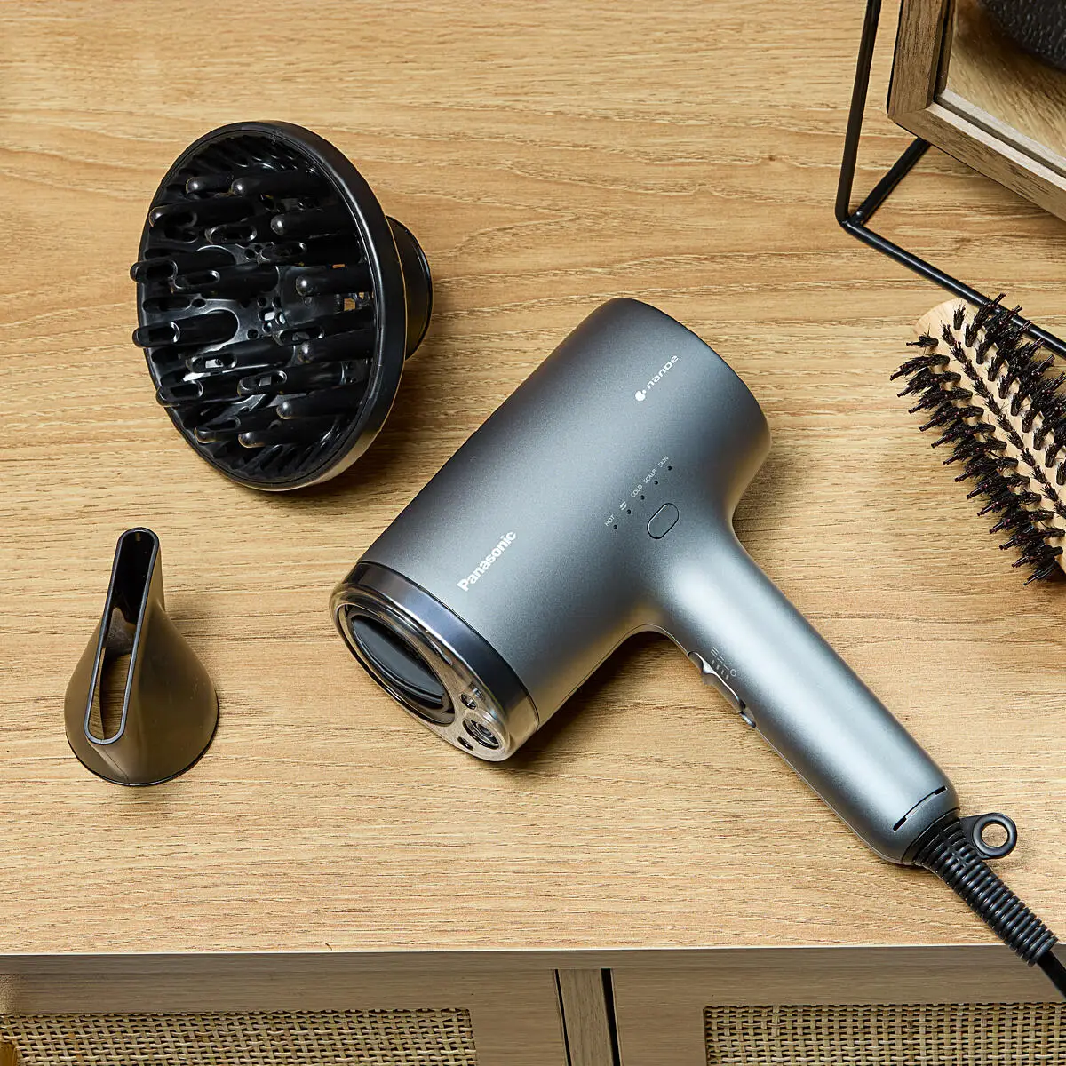 nanoe Mineral Ions Hair Dryer Dark Grey EH-NA9N-H895 | Panasonic